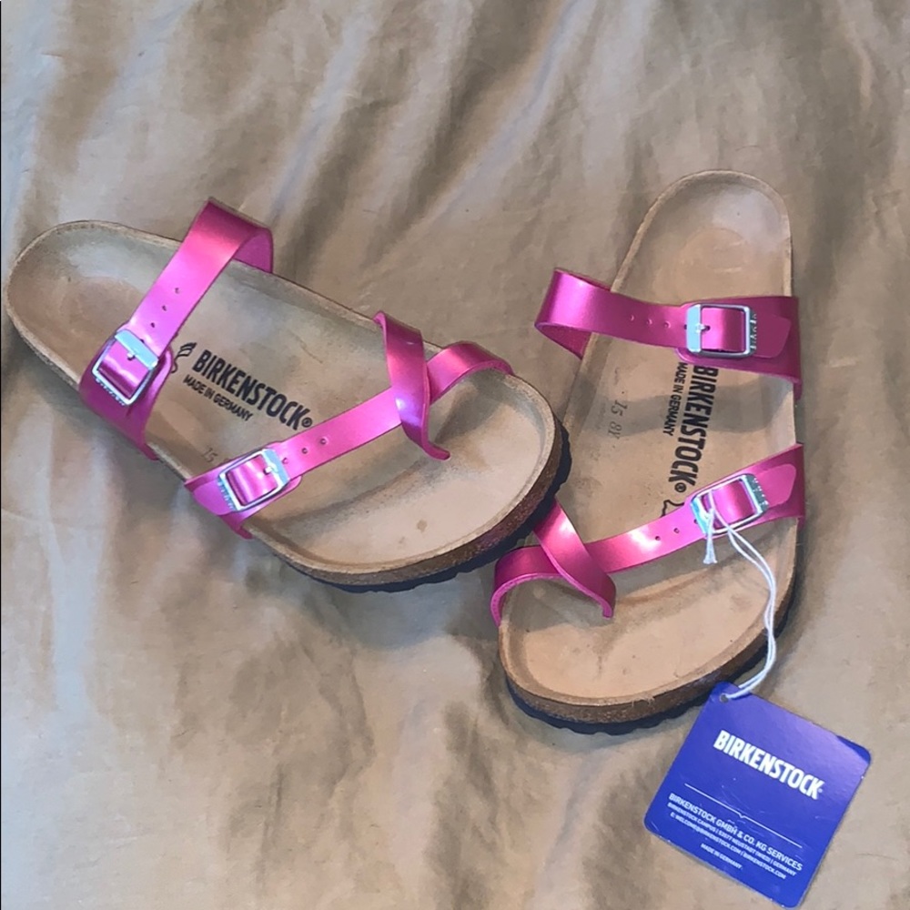 PINK BIRKENSTOCKS